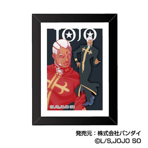 『ジョジョの奇妙な冒険 ストーンオーシャン』アートフレームコレクション  彩色影絵【BOX】